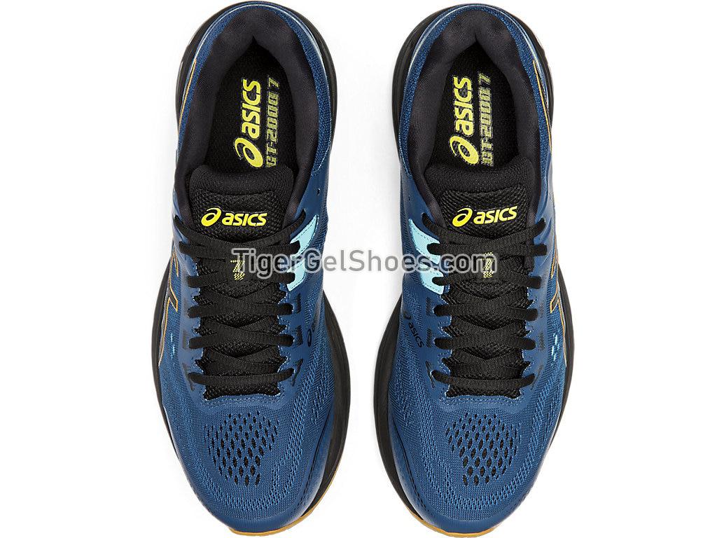 Asics GT-2000 7 Trail Mako Blue/Black 1011A179-400 Mens Trail Running Shoes