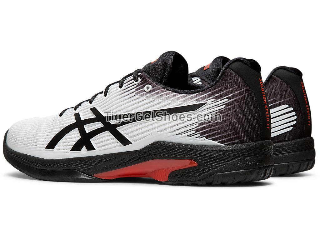 Asics SOLUTION SPEED FF White/Black 1041A003-102 Mens Tennis Shoes