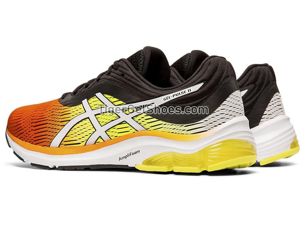 Asics GEL-PULSE 11 Shocking Orange/Black 1011A550-800 Mens Running Shoes