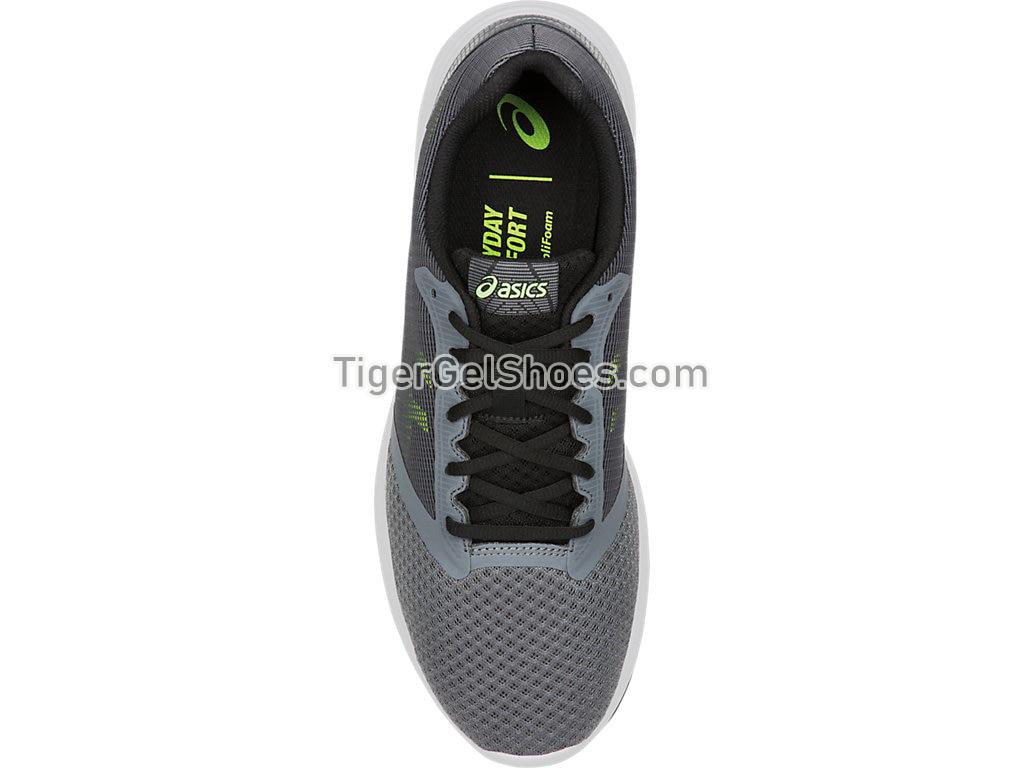 Asics Patriot 10 Steel Grey/Hazard Green 1011A131-031 Mens Running Shoes