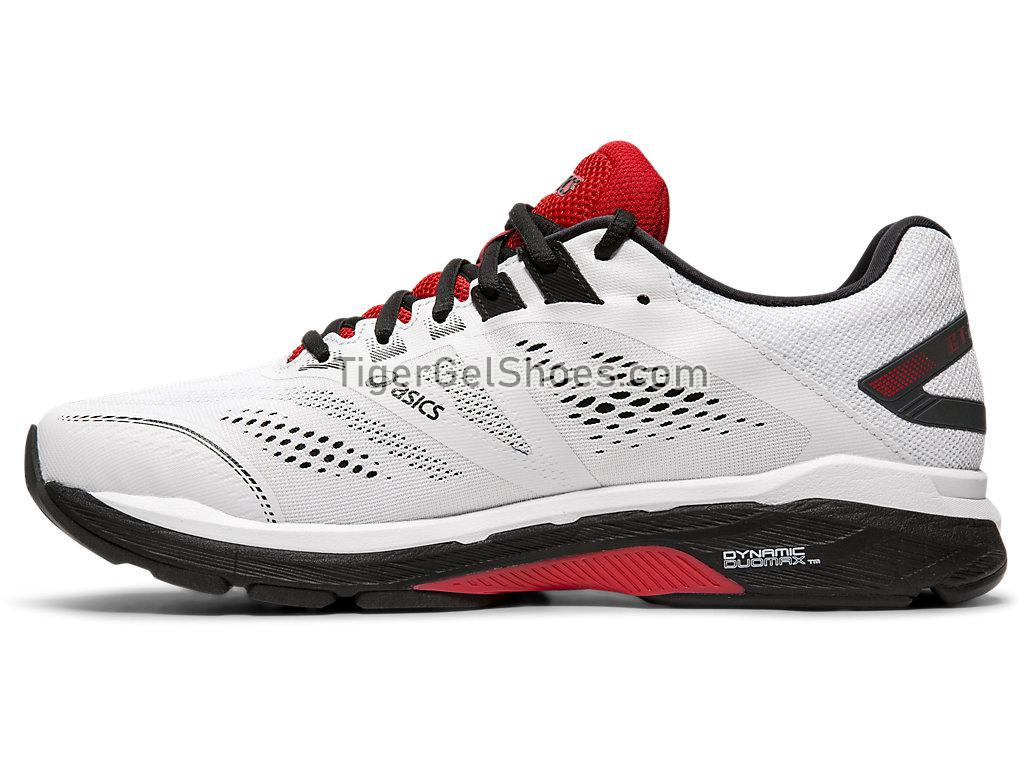 Asics GT-2000 7 White/Speed Red 1011A158-100 Mens Running Shoes