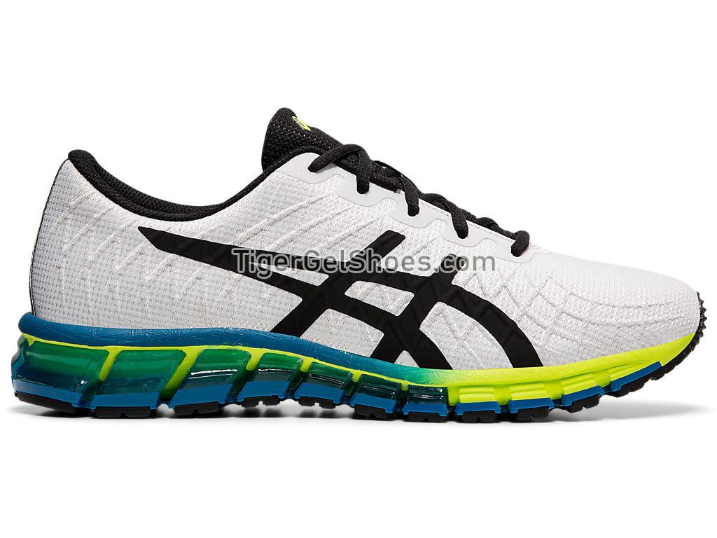 Asics GEL-QUANTUM 180 4 White/Safety Yellow 1021A104-104 GEL Mens Shoes