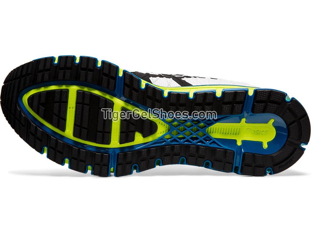 Asics GEL-QUANTUM 180 4 White/Safety Yellow 1021A104-104 GEL Mens Shoes