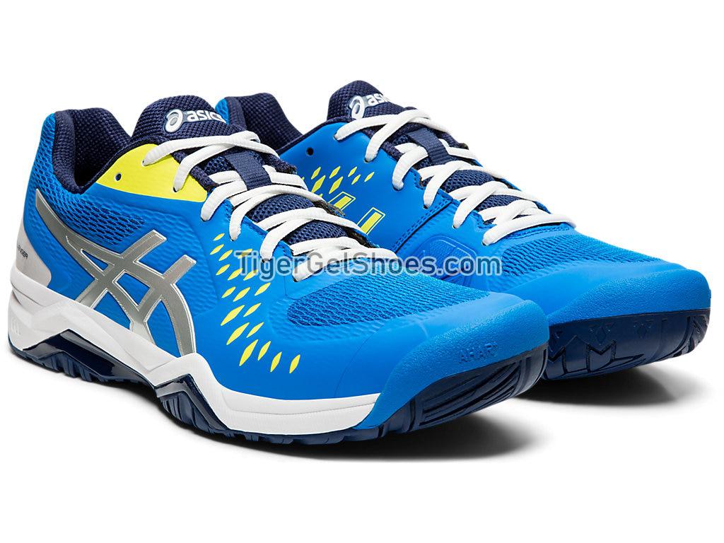Asics GEL-CHALLENGER 12 Electric Blue/Silver 1041A045-400 Mens Tennis Shoes