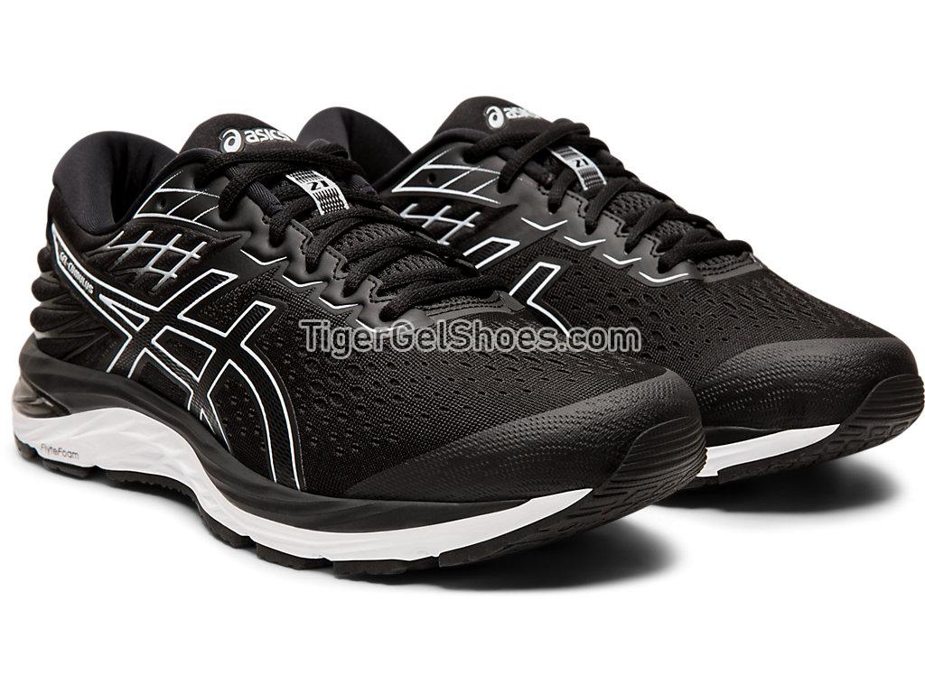 Asics GEL-CUMULUS 21 (2E) Black/White 1011A554-001 Mens Running Shoes