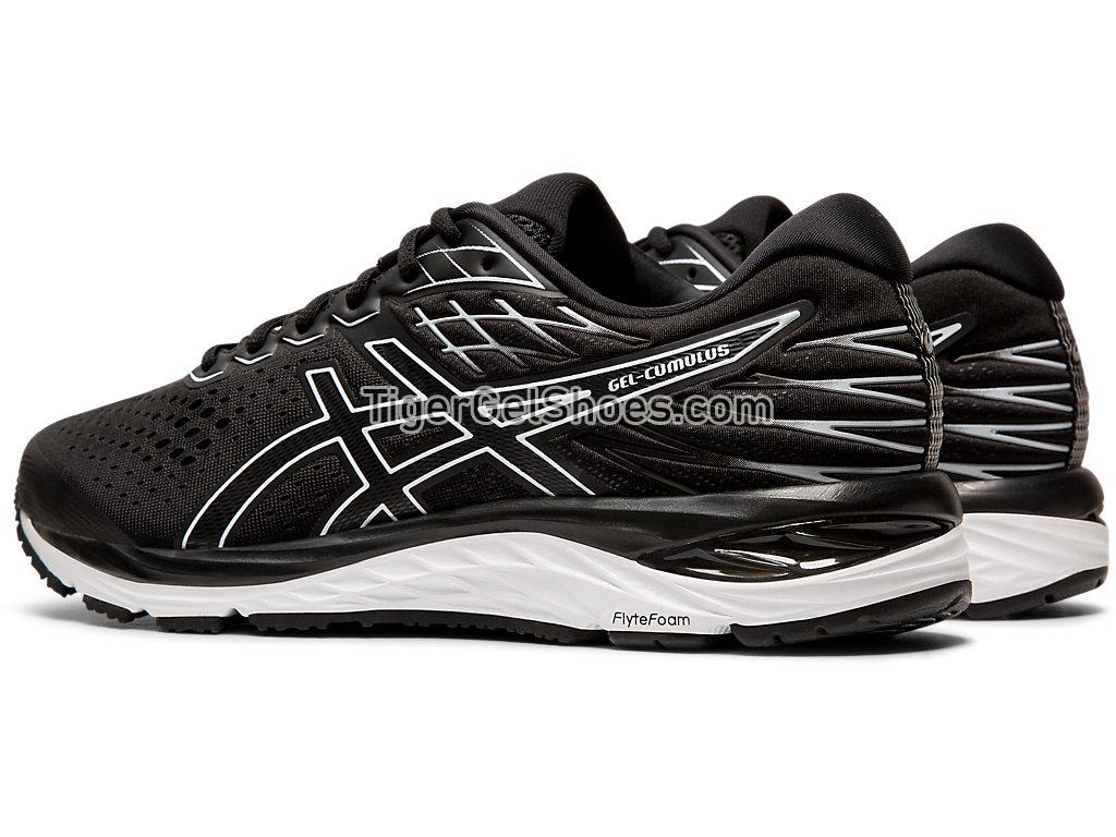 Asics GEL-CUMULUS 21 (2E) Black/White 1011A554-001 Mens Running Shoes