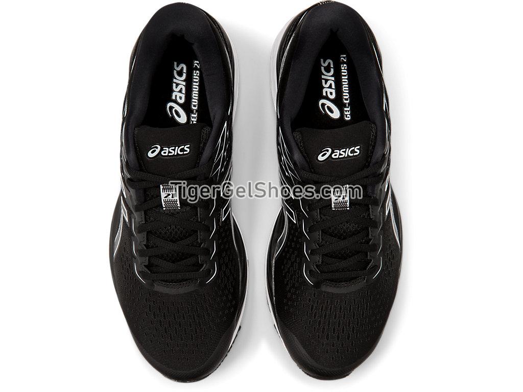 Asics GEL-CUMULUS 21 (2E) Black/White 1011A554-001 Mens Running Shoes