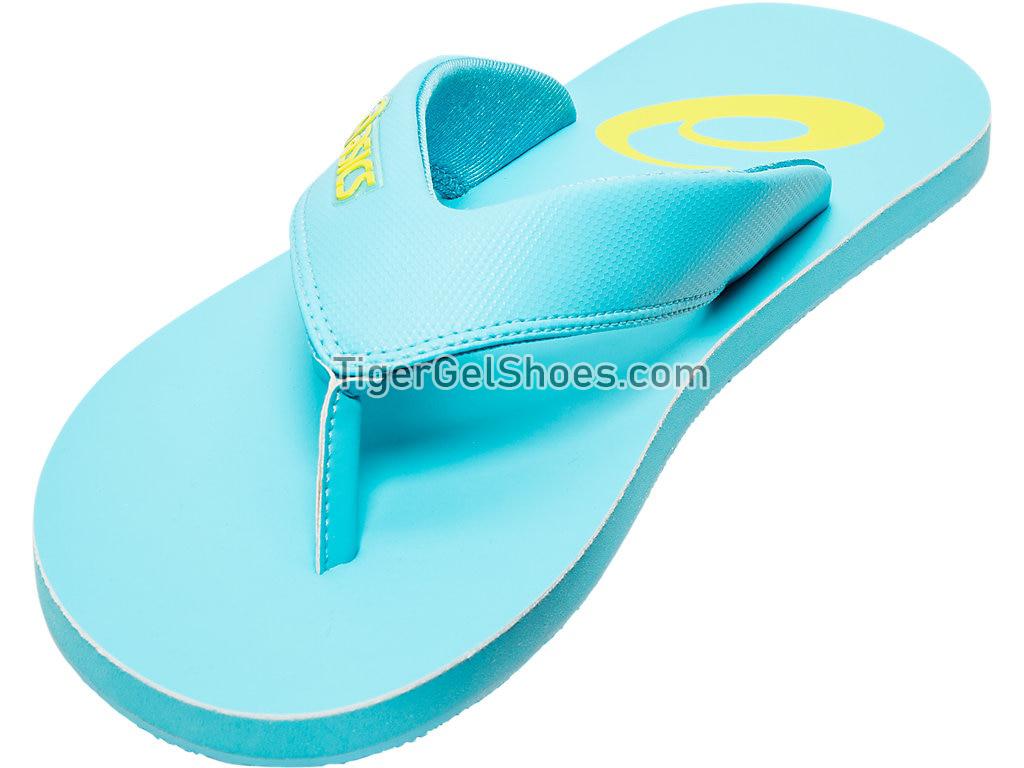 Asics Flip Flop Aquarium/Neon Lime 1173A007-401 Mens Sandals and Slides Shoes
