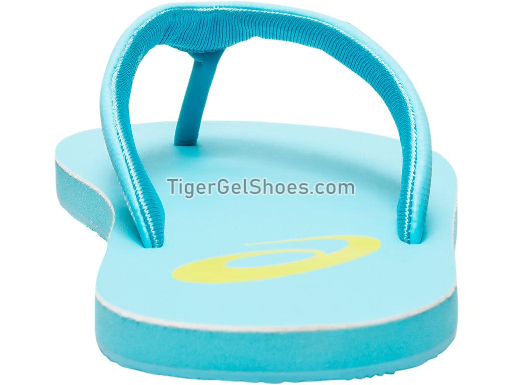 Asics Flip Flop Aquarium/Neon Lime 1173A007-401 Mens Sandals and Slides Shoes