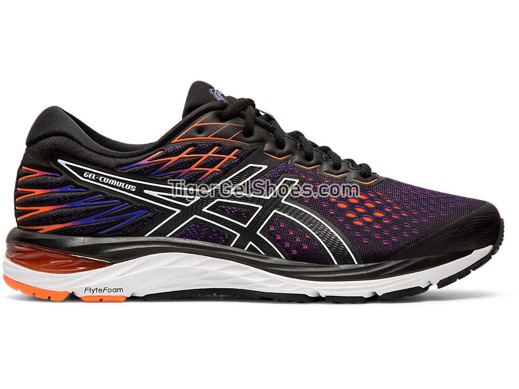 Asics GEL-CUMULUS 21 Black/Flash Coral 1011A551-002 Mens Running Shoes