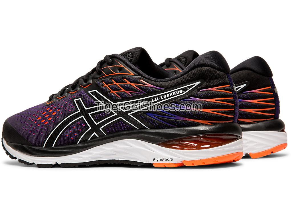 Asics GEL-CUMULUS 21 Black/Flash Coral 1011A551-002 Mens Running Shoes