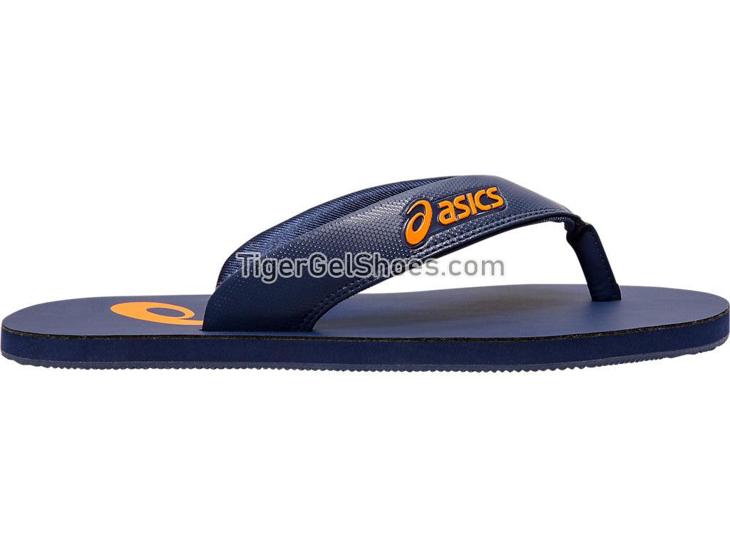 Asics Flip Flop Blue/Shocking Orange 1173A007-400 Mens Sandals and Slides Shoes