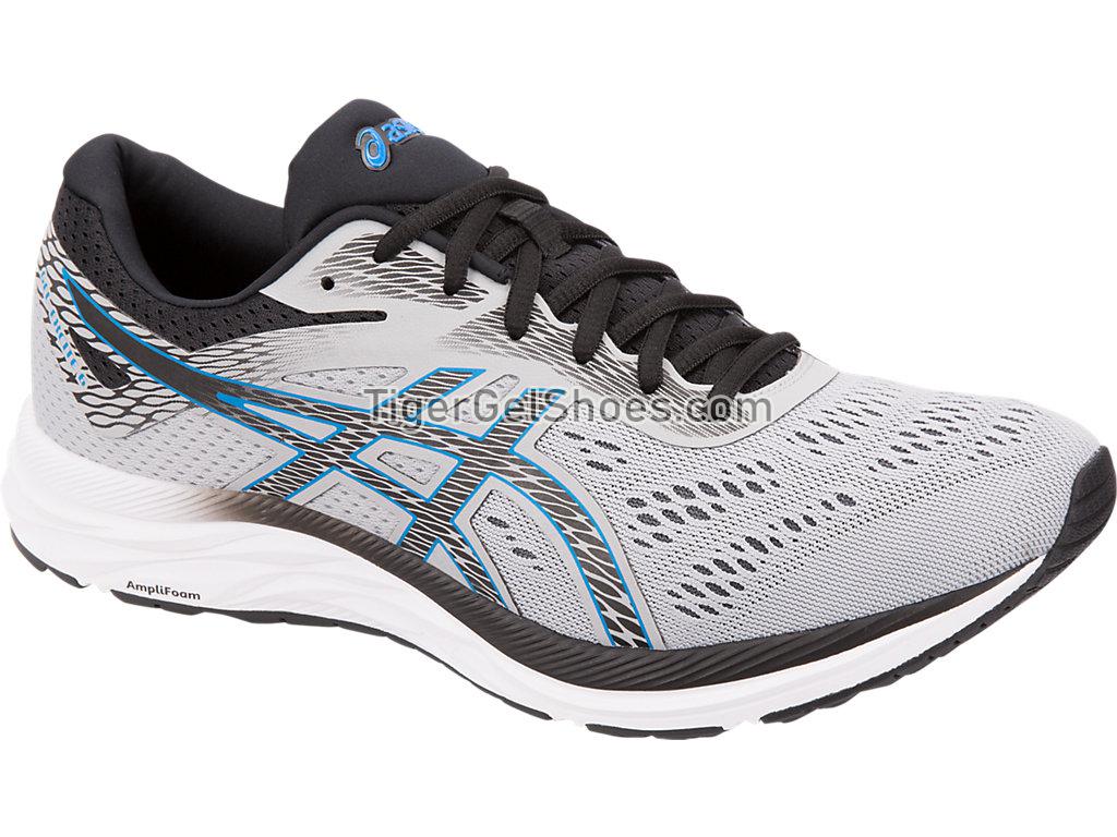 Asics GEL-EXCITE 6 Mid Grey/Electric Blue 1011A165-020 Mens Running Shoes