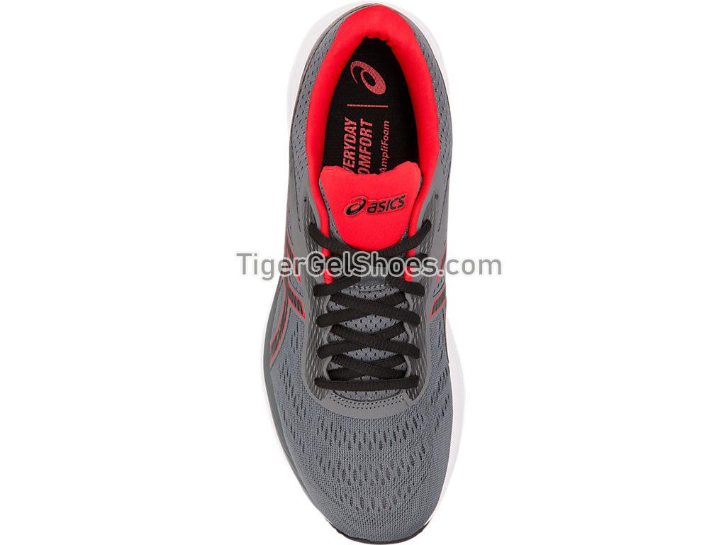 Asics GEL-EXCITE 6 Steel Grey/Classic Red 1011A165-021 Mens Running Shoes