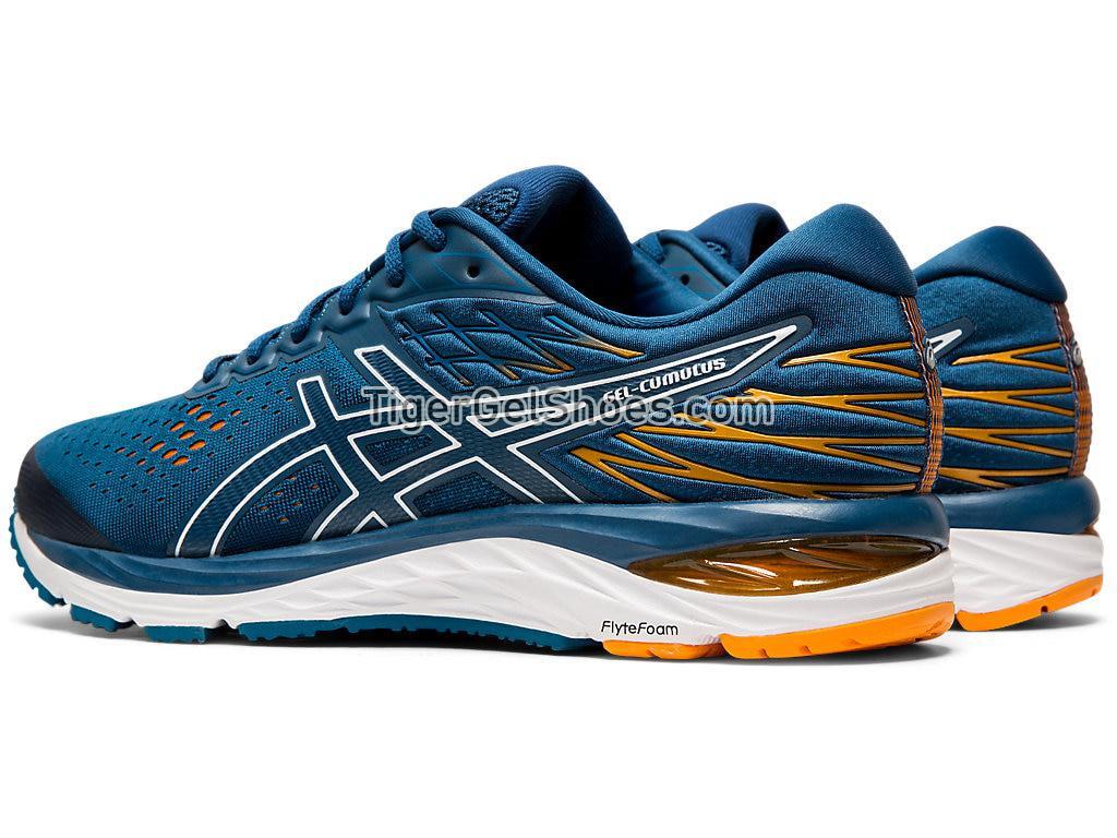 Asics GEL-CUMULUS 21 Mako Blue/White 1011A551-400 Mens Running Shoes