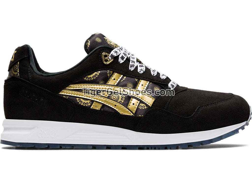 Asics GEL-SAGA Black/Gold Fusion 1191A282-001 GEL Mens Shoes