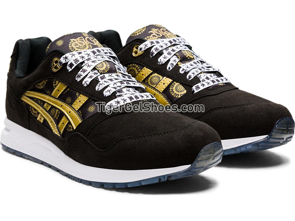 Asics GEL-SAGA Black/Gold Fusion 1191A282-001 GEL Mens Shoes