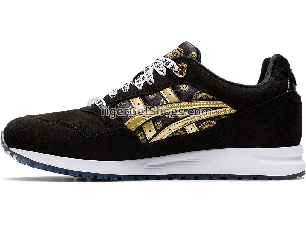 Asics GEL-SAGA Black/Gold Fusion 1191A282-001 GEL Mens Shoes