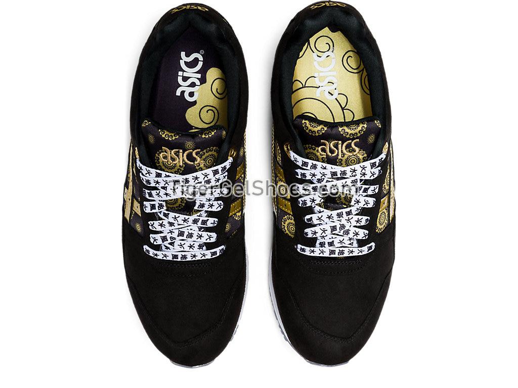 Asics GEL-SAGA Black/Gold Fusion 1191A282-001 GEL Mens Shoes