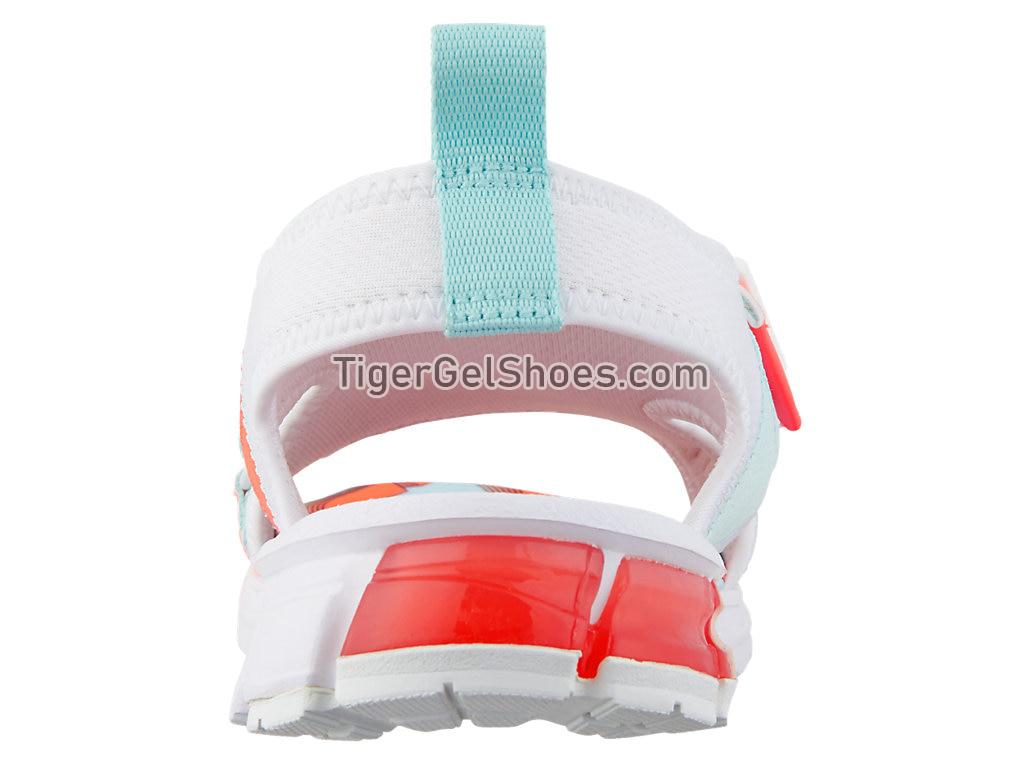 Asics GEL-QUANTUM 90 SD White/Flash Coral 1023A016-101 Mens Sandals and Slides Shoes