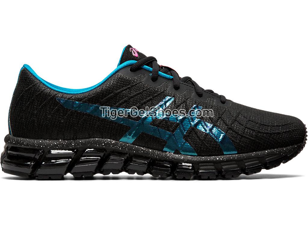 Asics GEL-Quantum 180 4 Black/Island Blue 1021A147-001 GEL Mens Shoes