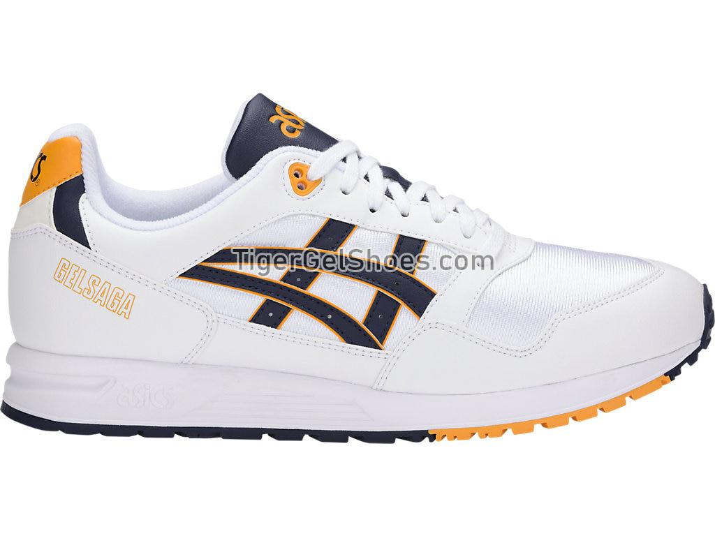 Asics GEL-SAGA White/Midnight 1191A170-101 GEL Mens Shoes