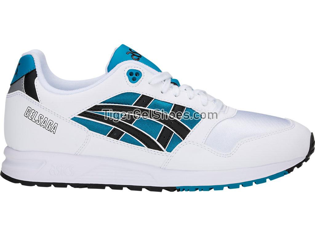 Asics GEL-SAGA Teal Blue/Black 1191A022-401 GEL Mens Shoes