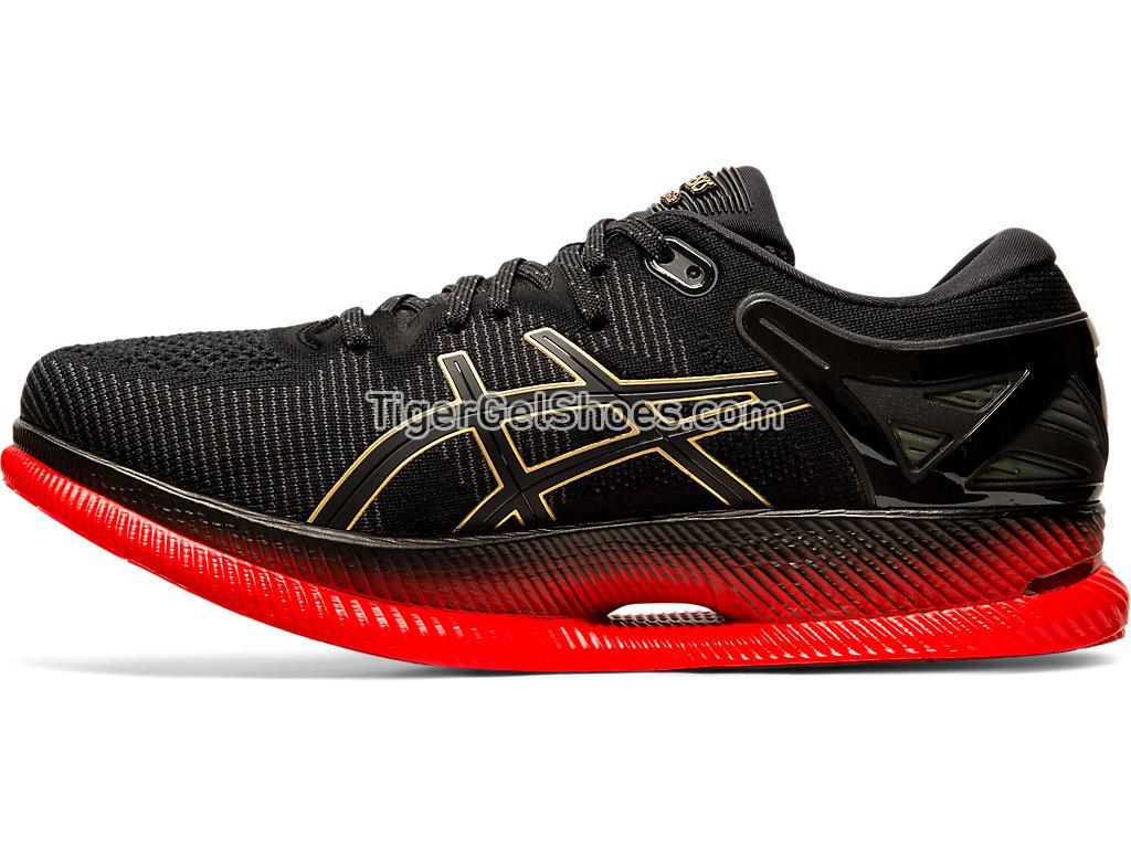 Asics METARIDE Black/Classic Red 1011A142-001 Mens Running Shoes