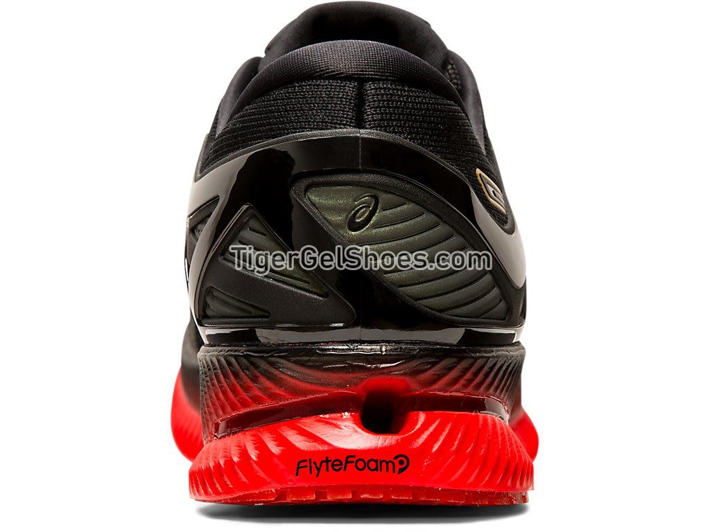 Asics METARIDE Black/Classic Red 1011A142-001 Mens Running Shoes