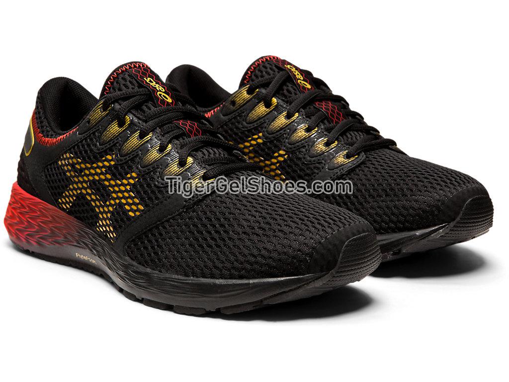 Asics Roadhawk FF 2 Black/Rich Gold 1011A590-001 Mens Running Shoes