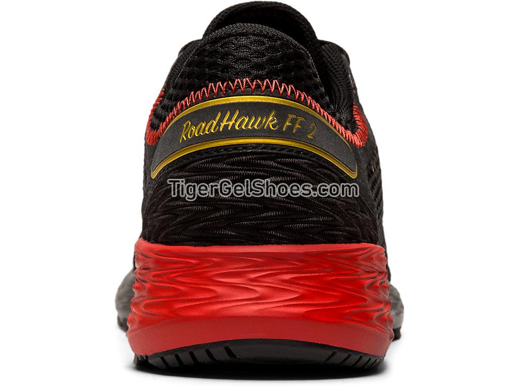 Asics Roadhawk FF 2 Black/Rich Gold 1011A590-001 Mens Running Shoes