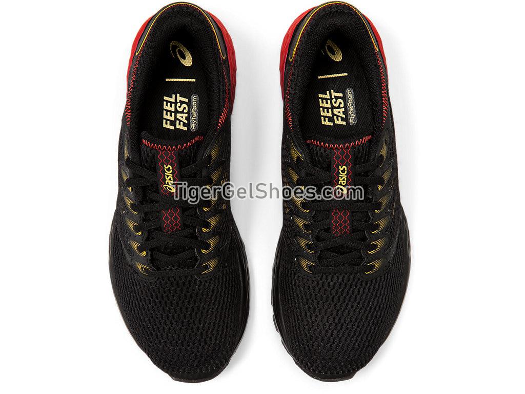 Asics Roadhawk FF 2 Black/Rich Gold 1011A590-001 Mens Running Shoes