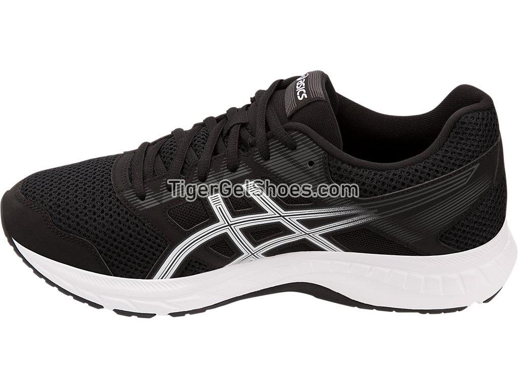Asics GEL-Contend 5 Black/White 1011A256-001 Mens Running Shoes