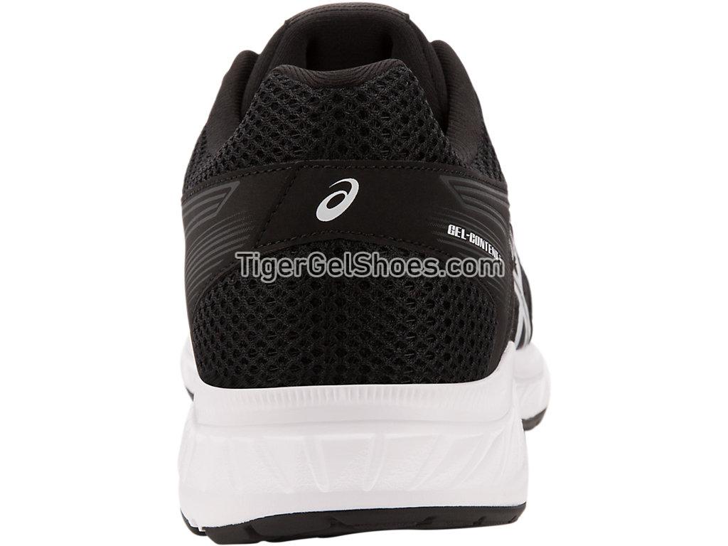 Asics GEL-Contend 5 Black/White 1011A256-001 Mens Running Shoes