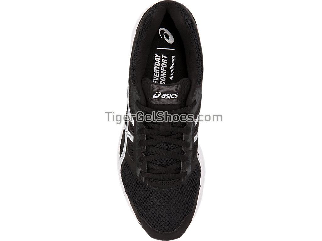 Asics GEL-Contend 5 Black/White 1011A256-001 Mens Running Shoes