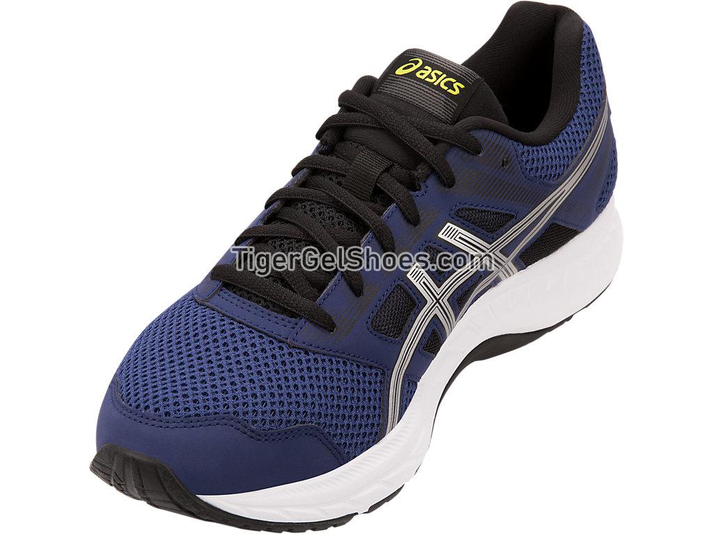 Asics GEL-Contend 5 Indigo Blue/Silver 1011A252-401 Mens Running Shoes