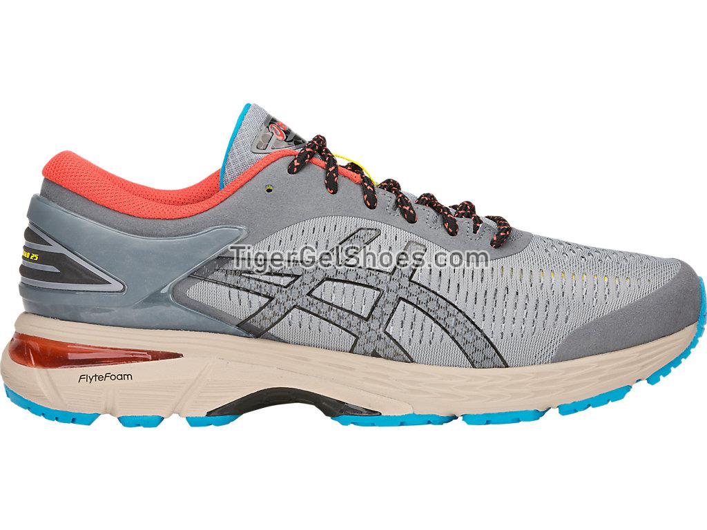 Asics GEL-Kayano 25 Stone Grey/Black 1021A128-020 Mens Running Shoes
