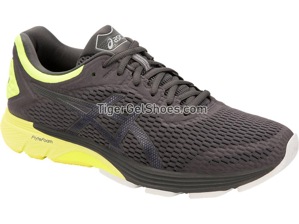 Asics GT-4000 WIDE Dark Grey/Safety Yellow 1011A157-020 Mens Running Shoes