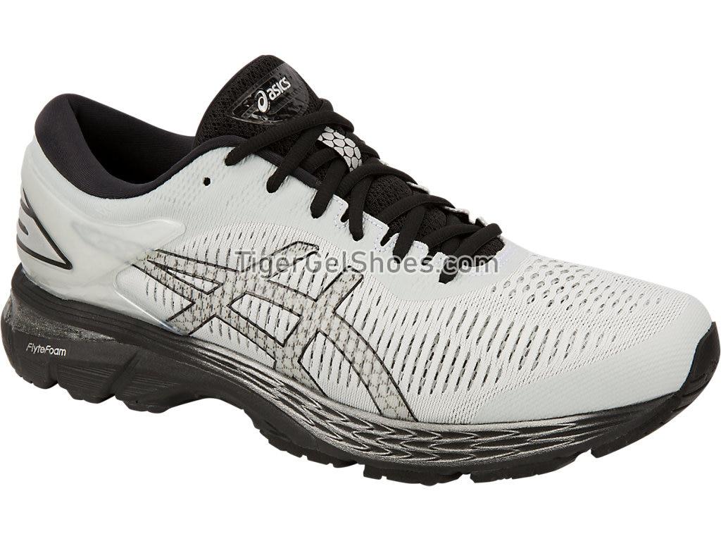 Asics GEL-Kayano 25 (2E) Glacier Grey/Black 1011A029-021 Mens Running Shoes