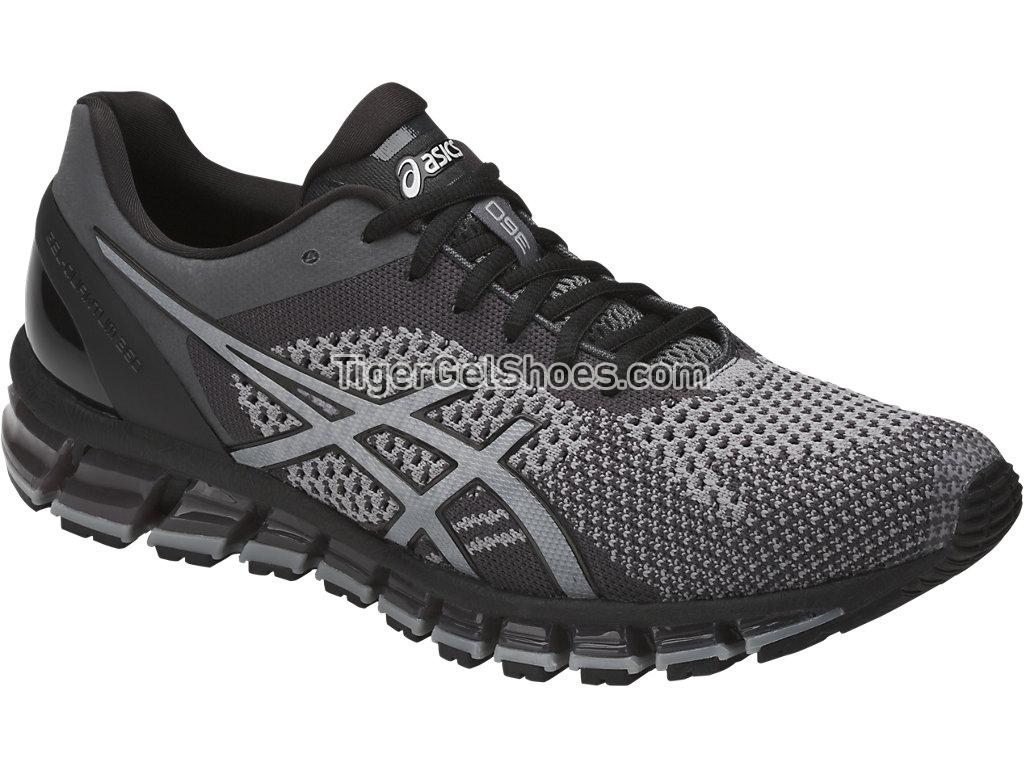Asics GEL-Quantum 360 Knit Mid Grey/Carbon/Black T728N-9697 Mens Running Shoes
