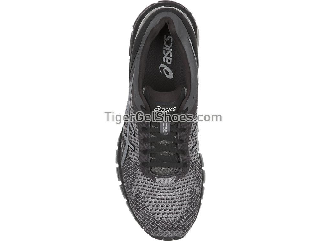 Asics GEL-Quantum 360 Knit Mid Grey/Carbon/Black T728N-9697 Mens Running Shoes