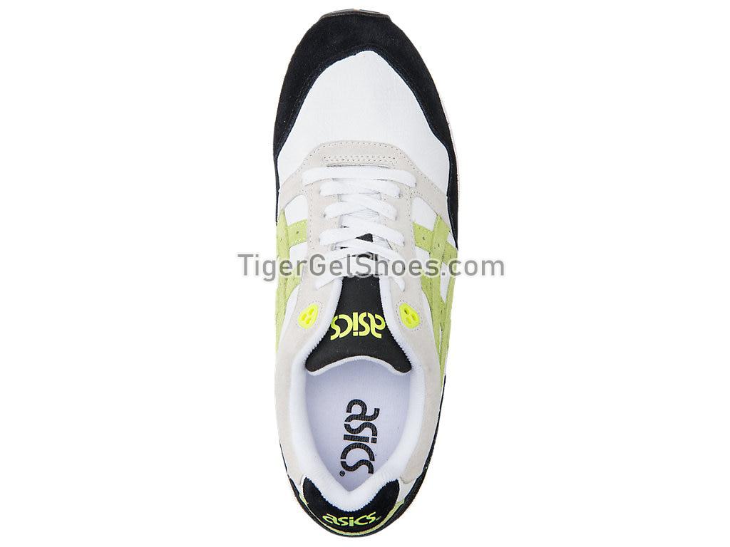 Asics GEL-Saga White/Flash Yellow 1193A095-101 GEL Mens Shoes