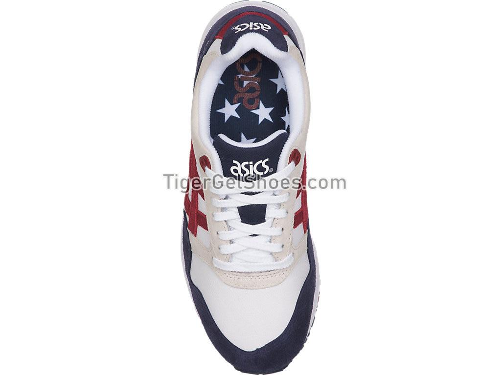 Asics GEL-Saga White/Burgundy 1193A095-102 GEL Mens Shoes