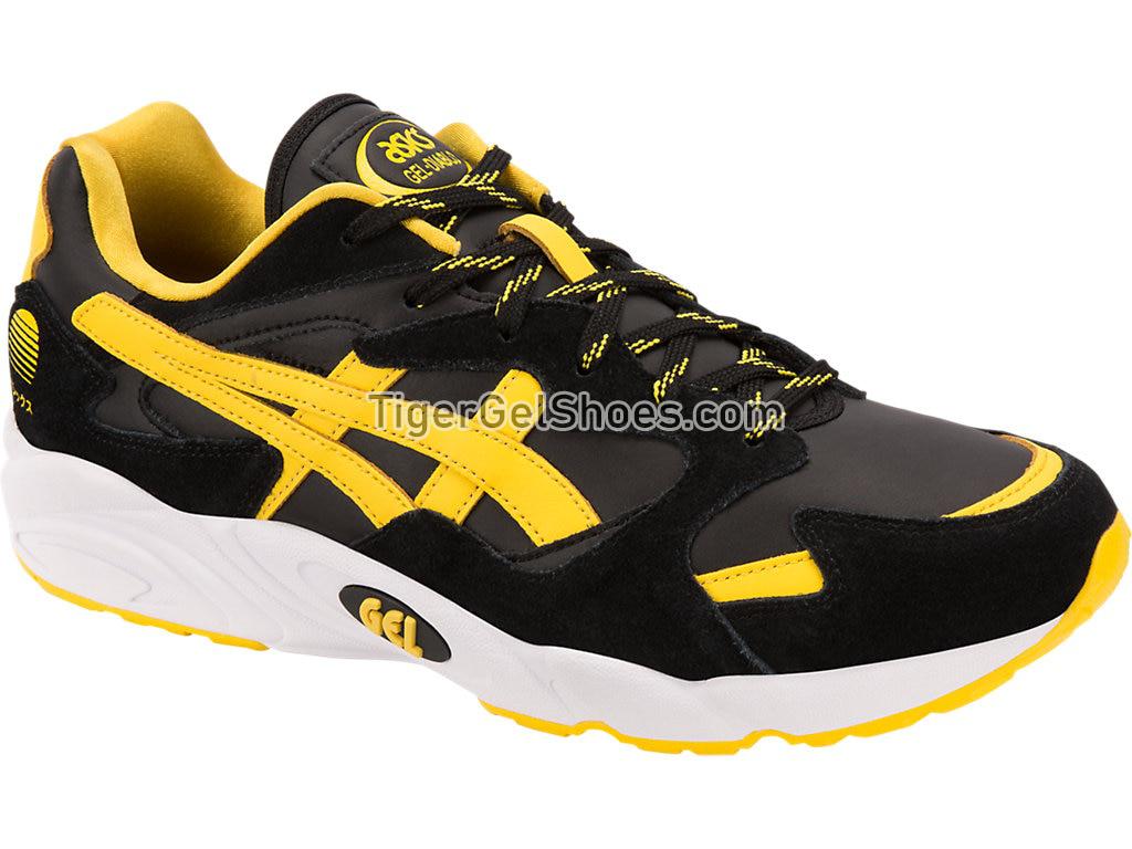 Asics Gel-Diablo Performance Black/Tai-Chi Yellow/Sun Logo 1191A129-001 GEL Mens Shoes