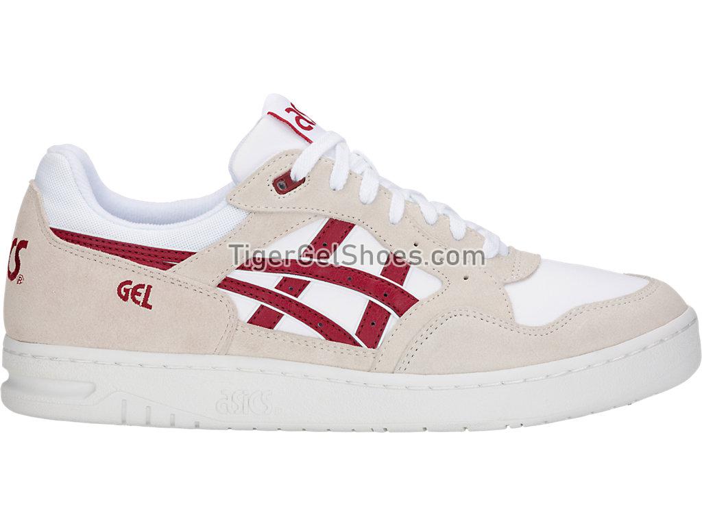 Asics GEL-Circuit White/Burgundy 1193A101-100 GEL Mens Shoes