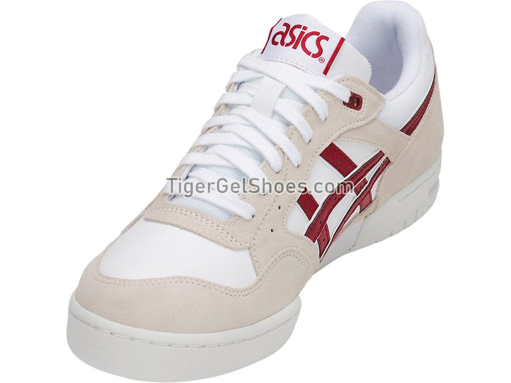 Asics GEL-Circuit White/Burgundy 1193A101-100 GEL Mens Shoes