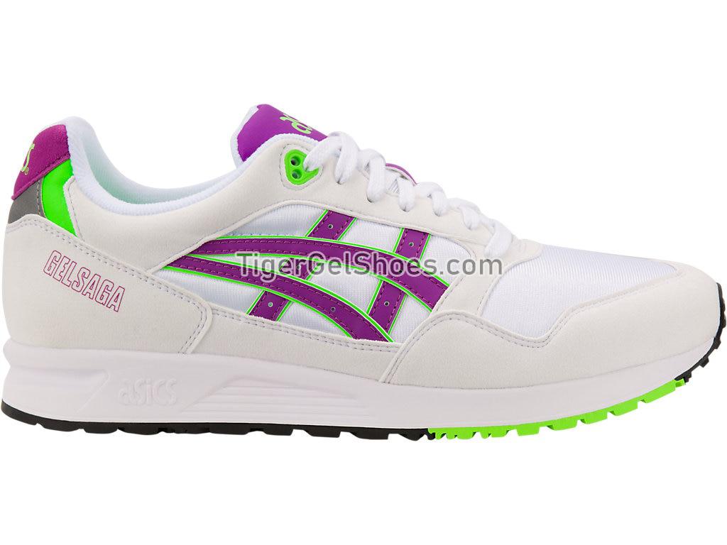 Asics GEL-Saga White/Orchid 1193A071-100 GEL Mens Shoes