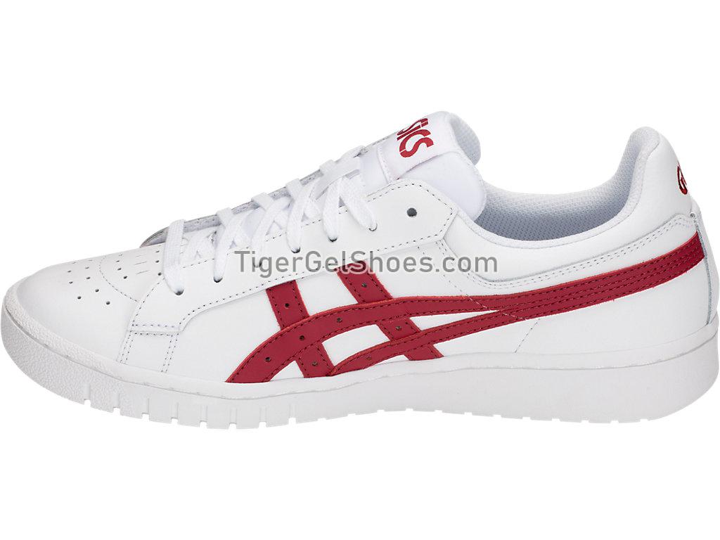 Asics GEL-PTG White/Burgundy 1193A106-100 GEL Mens Shoes