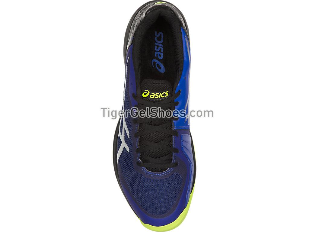 Asics GEL-Court Speed Clay Illusion Blue/Silver E801N-410 Mens Tennis Shoes
