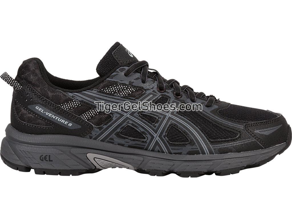 Asics GEL-Venture 6 (4E) Black/Phantom/Mid Grey T7G3N-9016 Mens Trail Running Shoes